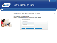 Tablet Screenshot of monagence.uem-metz.fr